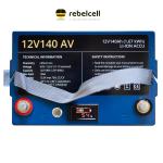 Rebelcell Li-ion baterie 12V140AV + nabjeka