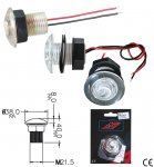 Vodotsn LED svtlo 0,20W 12V